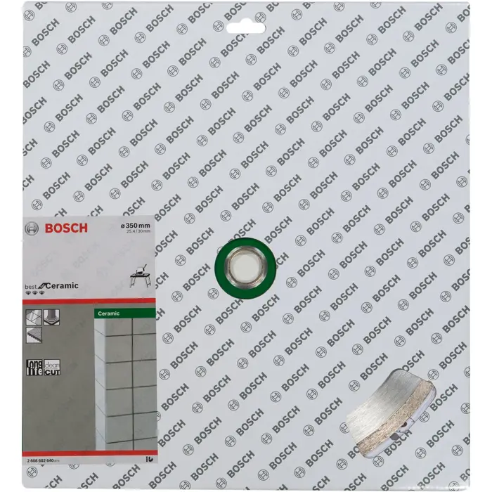 Bosch diamond cutting disc Best for Ceramic, 350mm (bore 30mm / 25.4mm)