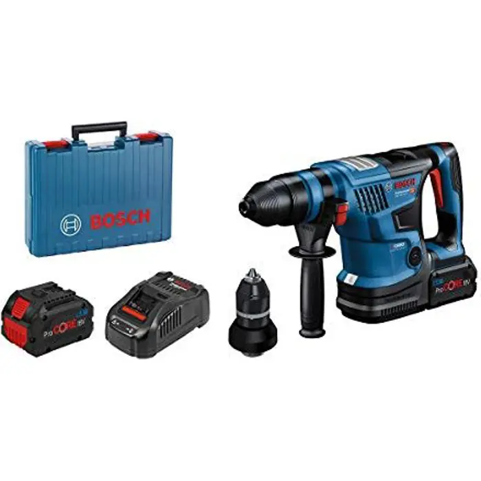 BOSCH GBH 18V-34 CF 2x ??8Ah CASE - 0611914002