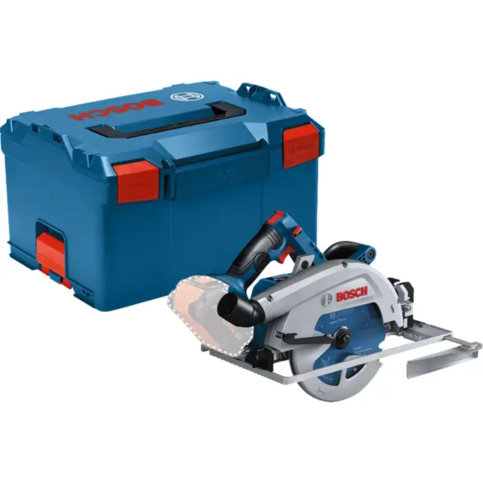 Bosch Powertools cordless circular saw GKS 18V-68 G Professional solo, 18Volt (blue/black, without battery and charger, in L-BOXX, Ř 190mm)