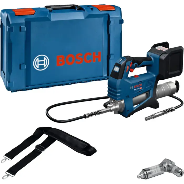 Bosch Powertools cordless grease gun GFP 18V-10 Professional solo, 18Volt (blue/black, without battery and charger, in XL-BOXX)