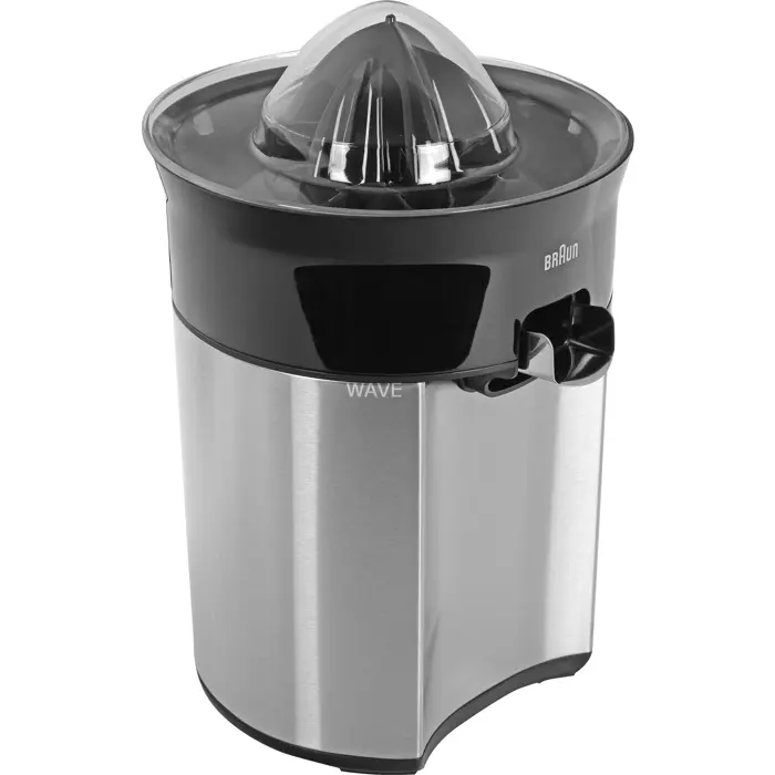 Braun CitrusQuick 5 citrus press CJ5050 (black/stainless steel, 60 watts, direct juice outlet)