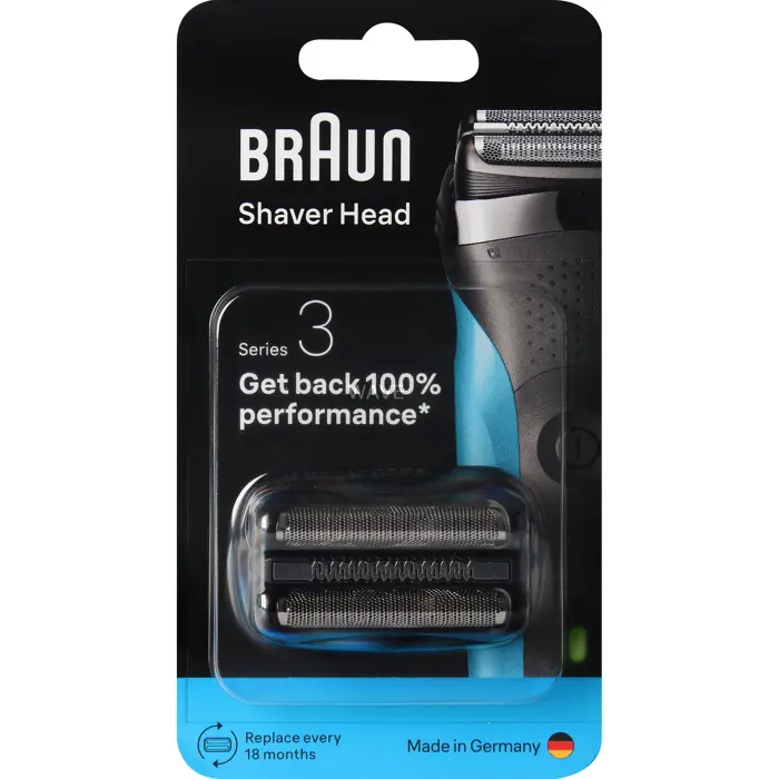 Braun Series 3 combo pack 21B, shaving head black