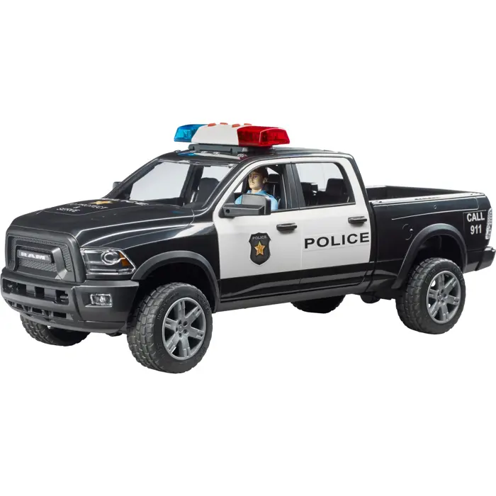 BRUDER RAM 2500 Police Pickup with Police 02505