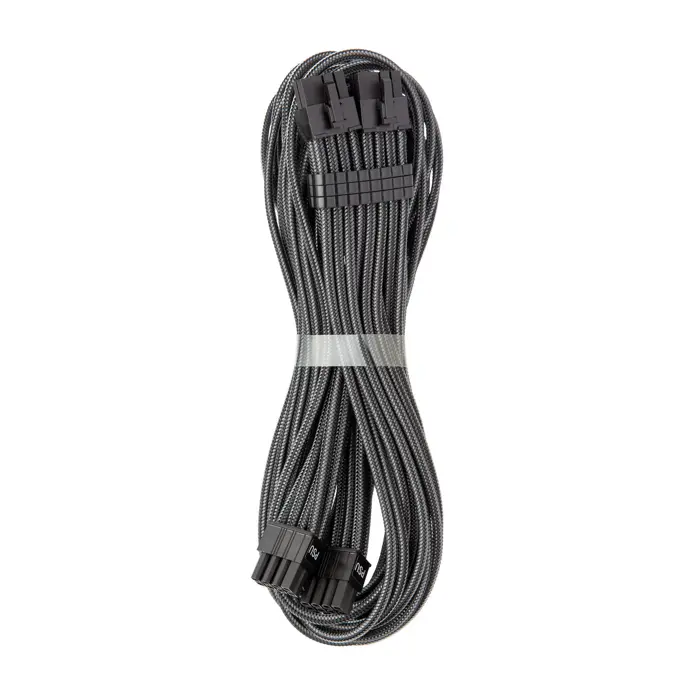 CableMod C-Series Pro ModMesh Bridged Anschlusskabel - 8+8-Pin PCIe, carbon, 60cm-CM-PCSR-B88P-N60KC-3PK-R
