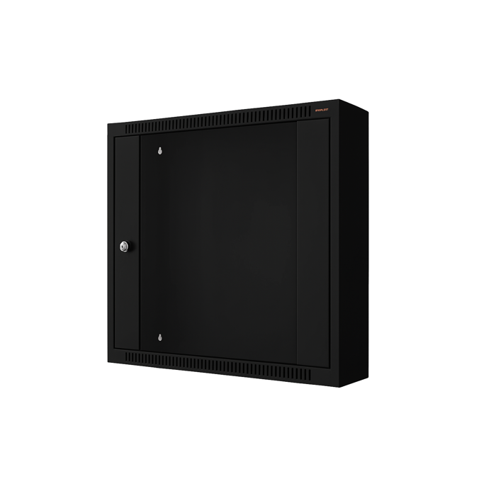 Canovate 12U SLIMLINE 600x150x599  zidni ormar CRNE boje(WKE-9-1261A)