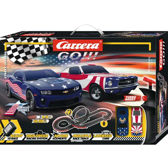 Carrera GO!!! Street Legends, race track