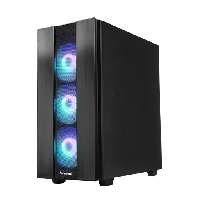 Chieftec GS-02B-OP HUNTER 2 A-RGB USB Type-C ATX case, black