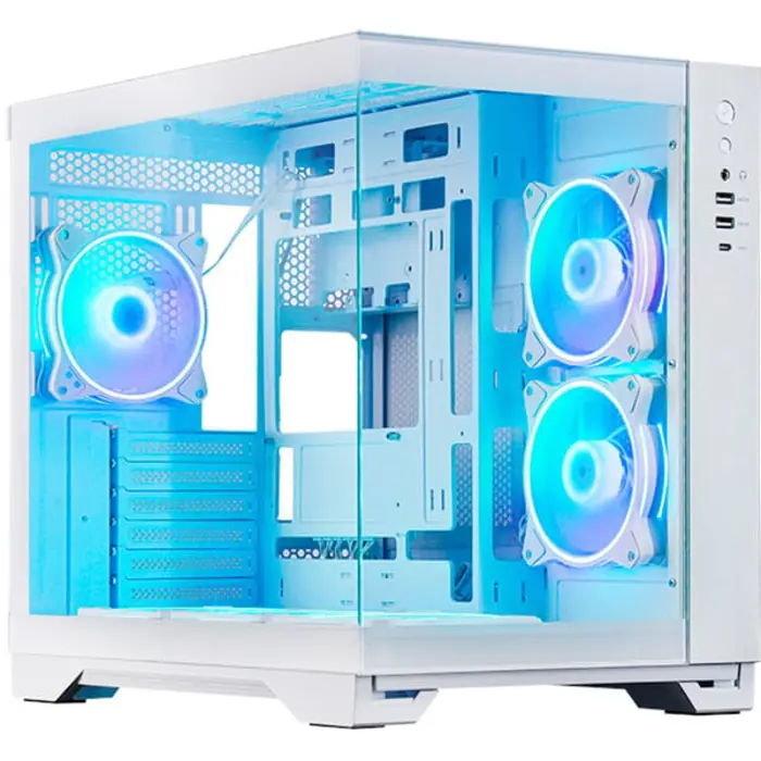 Chieftec Visio GM-30W-TG-OP, Tower case white, Tempered Glass x 2