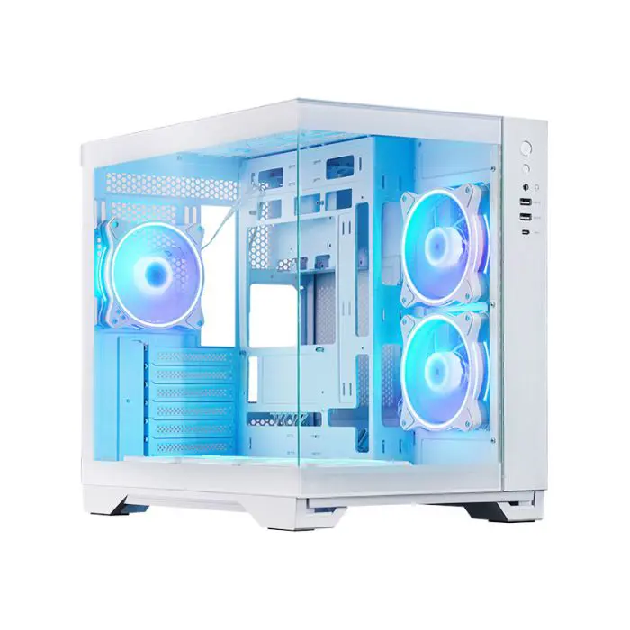 Chieftec VISIO USB3.2 Gen2 ATX ohišje, belo