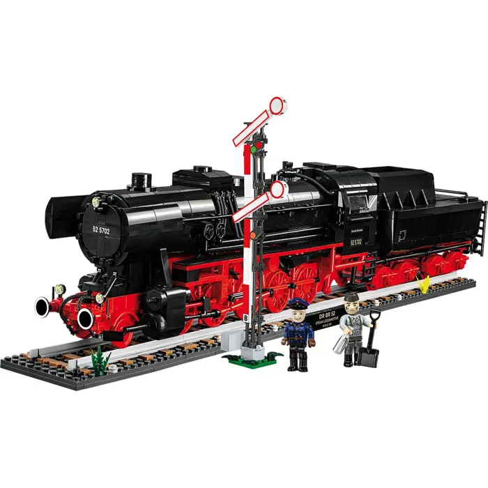 COBI DR BR 52 Steam Locomotive & Railway Semaphore, construction toy (scale 1:35)