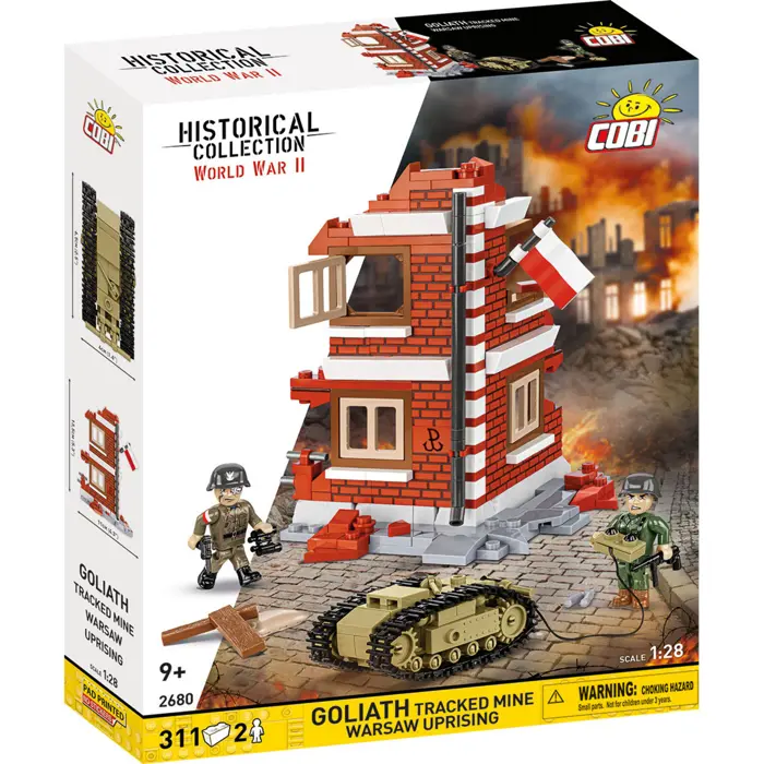 COBI Goliath Tracked Mine Warsaw Uprising (1:28 scale)
