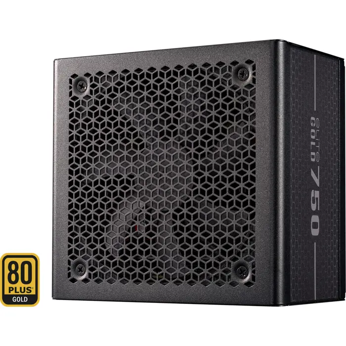 Cooler Master ELITE GOLD 750 (black, 1x 12-pin high power GPU, 2x PCIe, 750 watts)