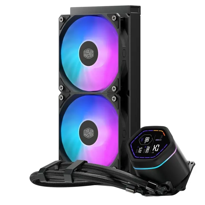 Cooler Master MasterLiquid Core Digital Nex 240 ARGB (black)