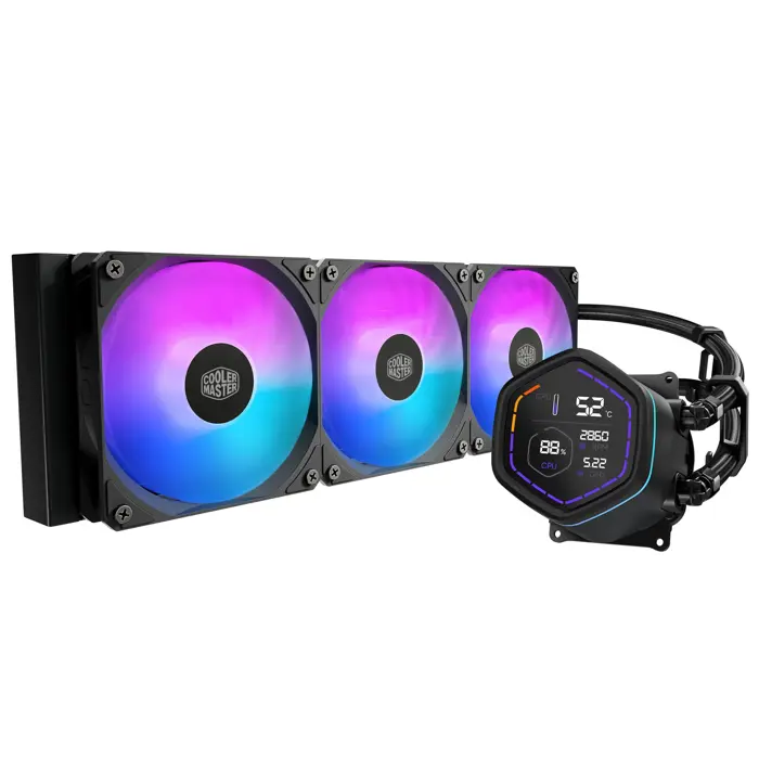 Cooler Master MasterLiquid Core Digital Nex 360 ARGB (black)
