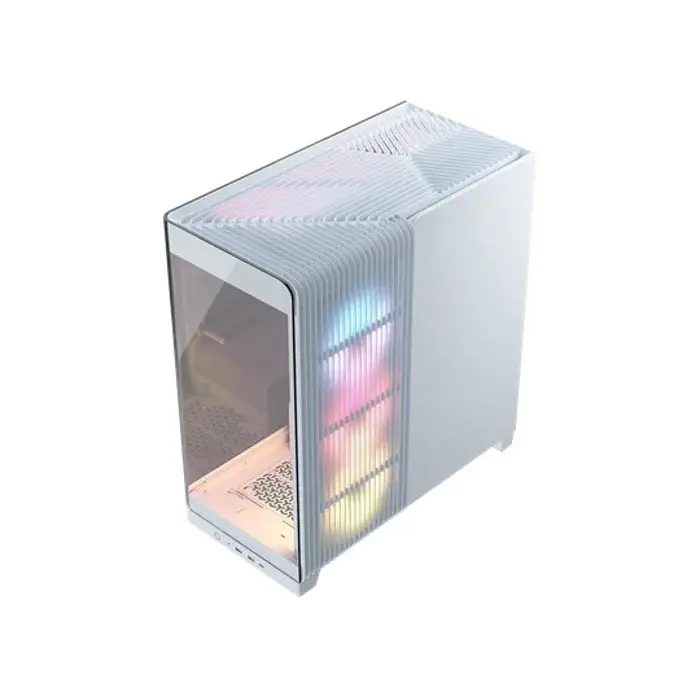 Corsair 4500X RS-R ARGB Tempered Glass Mid-Tower, White Midi Tower
