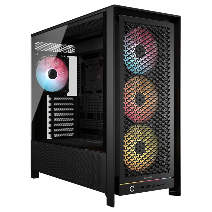 Corsair Frame 5000D RS ARGB PC-Gehäuse, Midi-Tower, E-ATX, RGB, Tempered Glass - black-CC-9011309-WW