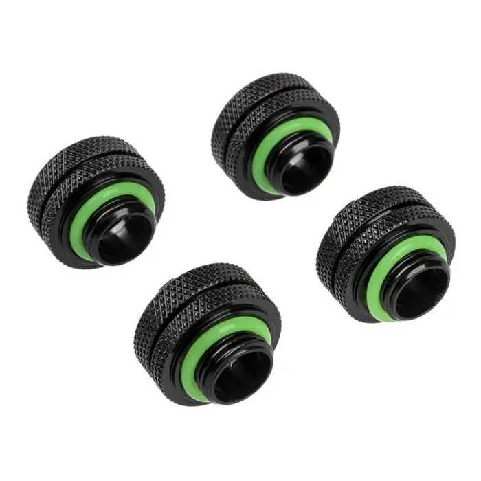 Corsair Hydro X Series XF Hardline Anschluss gerade G1/4 Zoll AG auf 14mm AD Hardtube - 4er-Pack, black-CX-9052008-WW