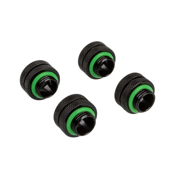 Corsair Hydro X Series XF Hardline Anschluss gerade G1/4 Zoll auf 12mm AD Hardtube - 4er Pack, black-CX-9052001-WW