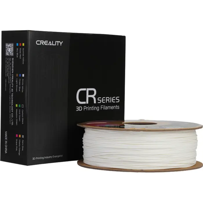 Creality CR-PLA Matte Gypsum White, 3D filament (white, 1 kg, 1.75 mm, on roll)