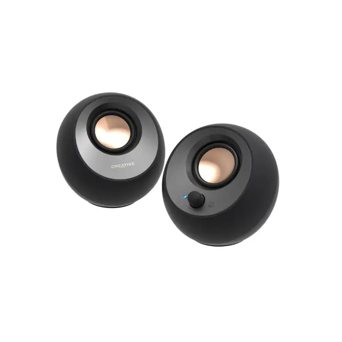 Creative Pebble V3; stolné 2.0 reproduktory s USB-C napájaním a Bluetooth;