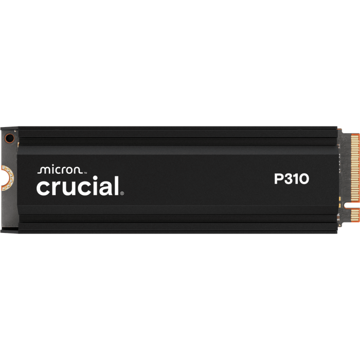 Crucial P310 1TB PCIe Gen4 NVMe 2280 M.2 SSD s hladilnikom