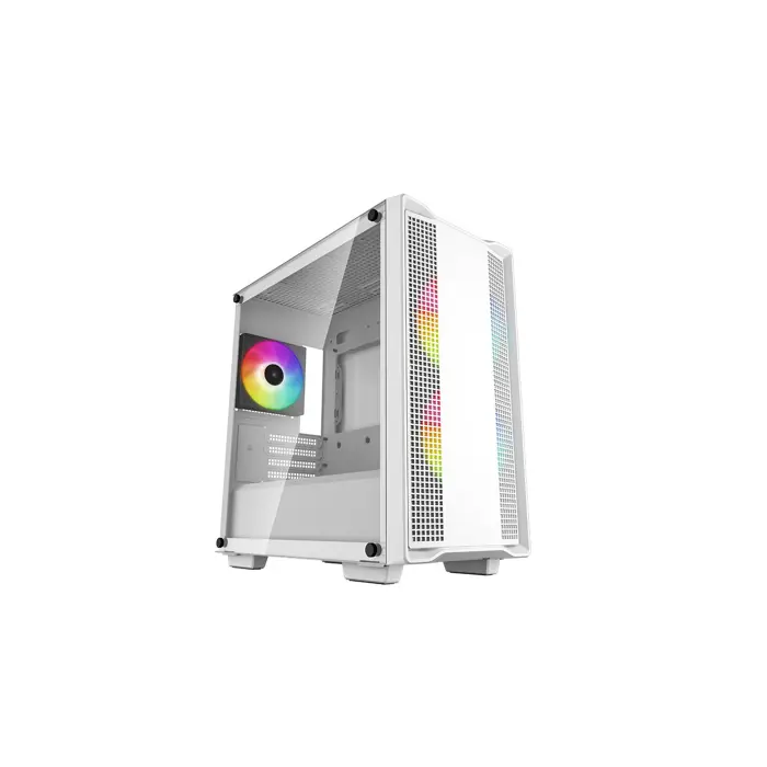 Deepcool ARGB Micro-ATX CASE  CC360 White Mini-ITX / Micro-ATX Power supply included No