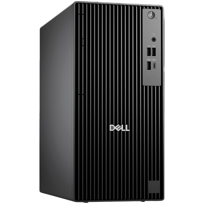Dell Pro Tower QCT1255, 180W, AMD Ryzen 5 8500G (6C, up to 5 GHz), 8GB (1x8GB) 4800 MT/s DDR5, M.2 512GB PCIe, AMD Integrated, DVDRW, Speaker, DP, HDMI, USB-C, 7xUSB-A, RJ-45, Mouse/Kb, Ubuntu, 3Y PS 