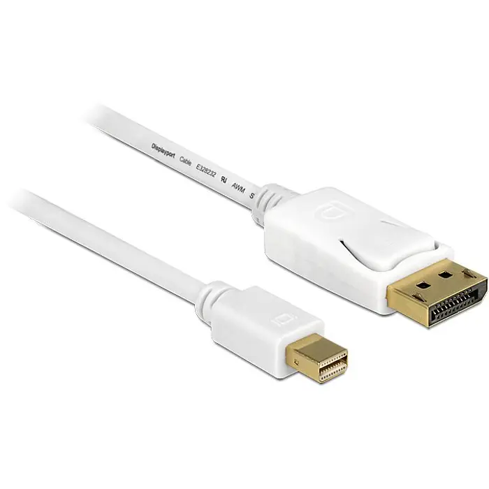 DeLOCK Cable miniDP 1.2St>DP St 4K wh 7m