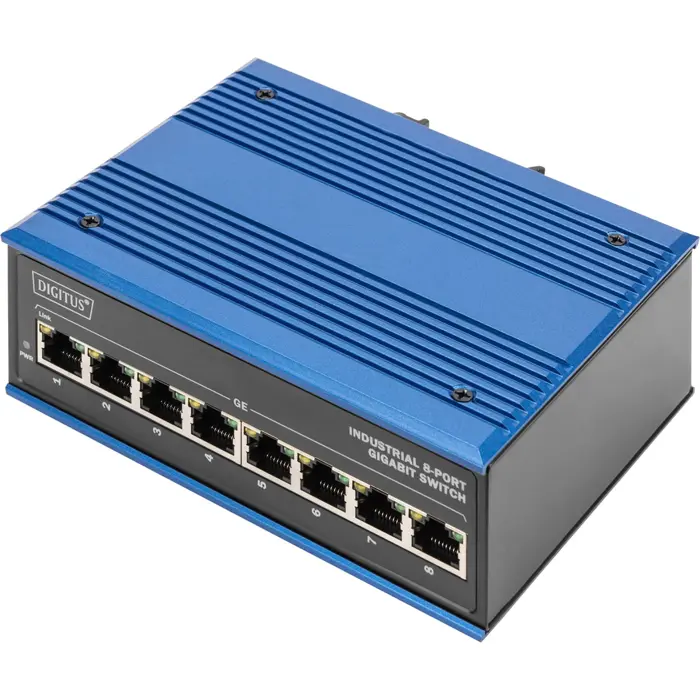 Digitus 8 Port Gigabit Ethernet (blue)
