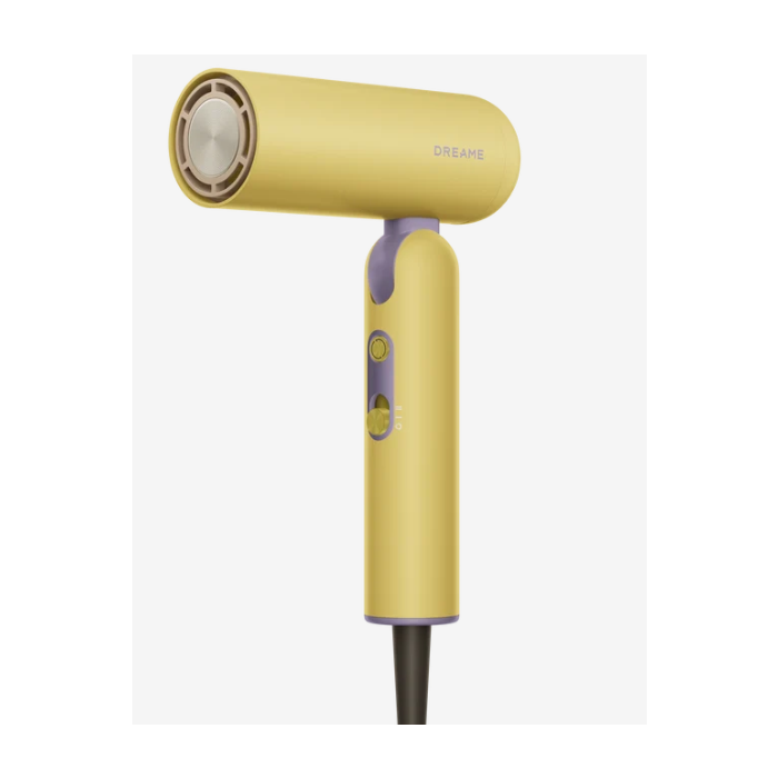 Dreame Pocket Cake Lemon Hair Dryer, Yellow