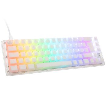 Ducky One 3 Aura White SF Gaming Keyboard, RGB LED - MX-Silver DKON2167ST-PDEPDAWWWWC1
