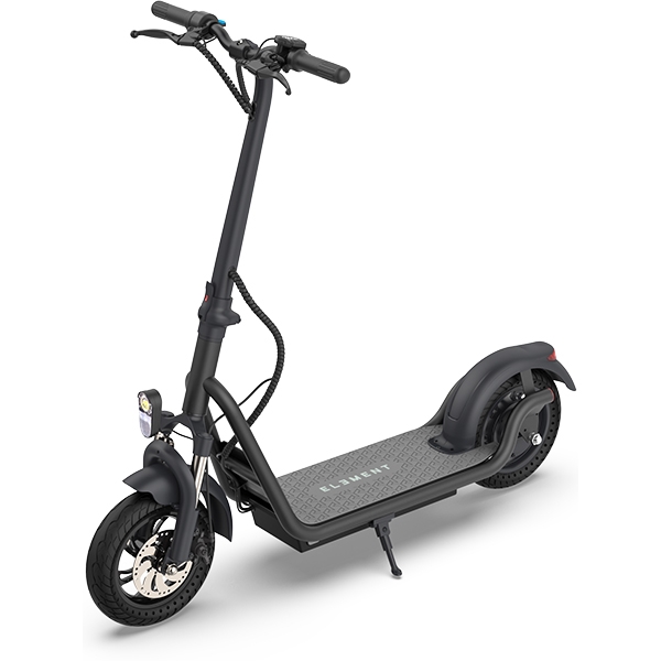 Electric folding scooter ELEMENT Lowrider Ultra 450W / 12" tires / 48V/16 Ah / range up to 75km (black)