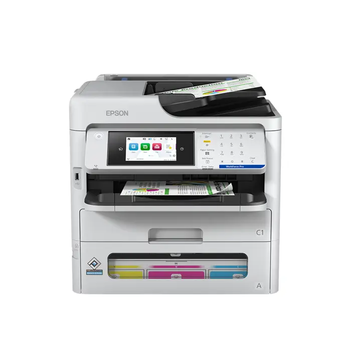 Epson WorkForce Pro EM-C800RDWF;;A4, MFP, GLAN, duplex, ADF, Fax, WiFi - Premium Obnovljeno