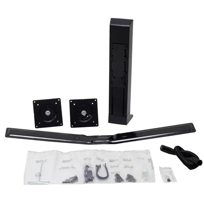 Ergotron WorkFit Dual Monitor Kit (Black)