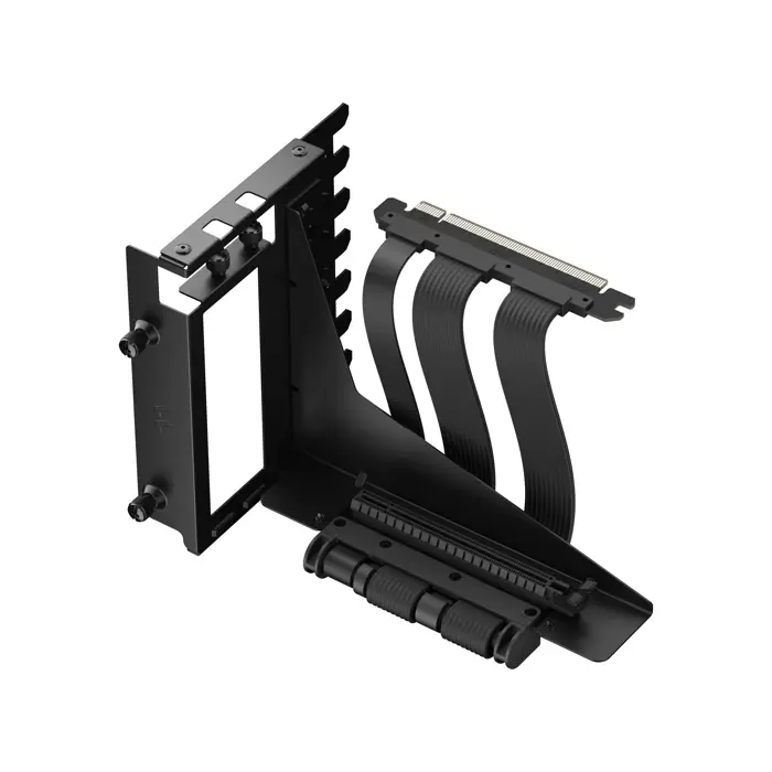 Fractal Design Flex 2 PCIe 4.0 x16 Black, bracket + extension cable (black, 19.5cm)