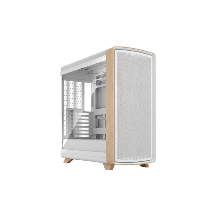 Fractal Design Summit Chalk White TG Clear Tint (white/wood)