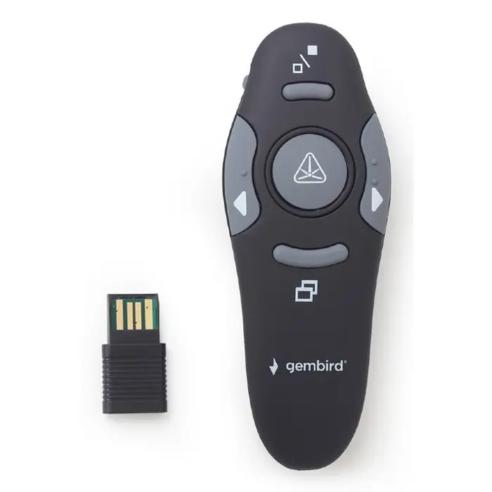 Gembird WP-L-11 remote control IR Wireless Projection screen Press buttons