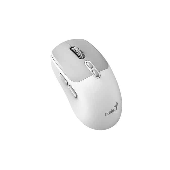 Genius NX-8080S, bežični miš, silent, BT, bijeli