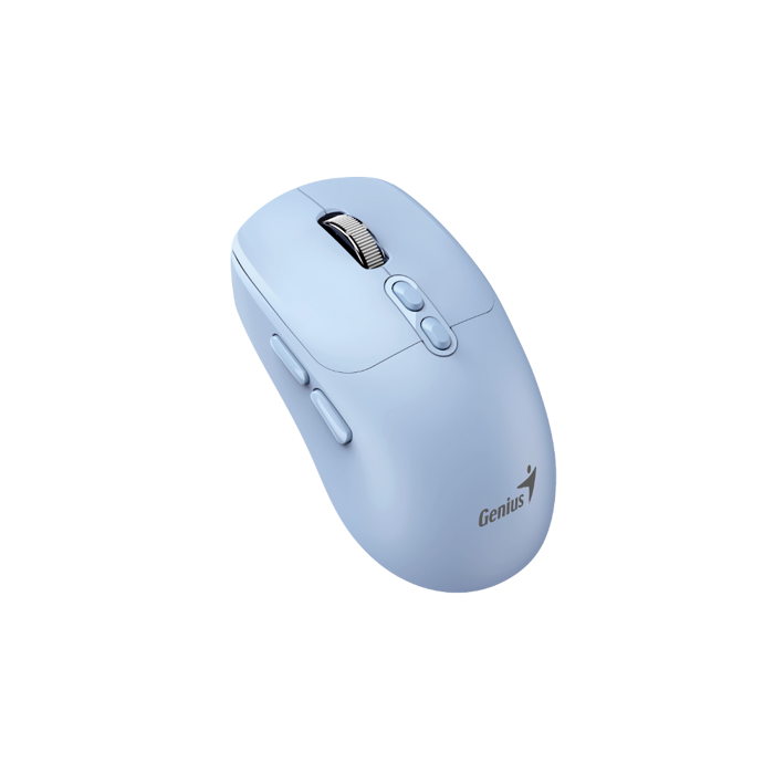 Genius NX-8080S, bežični miš, silent, BT, plavi