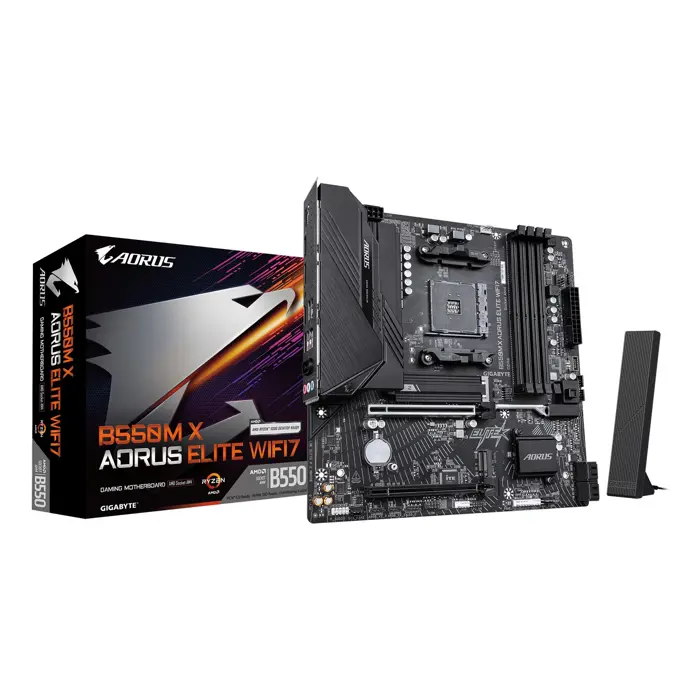 GIGABYTE B550M X AORUS ELITE WIFI7 Motherboard