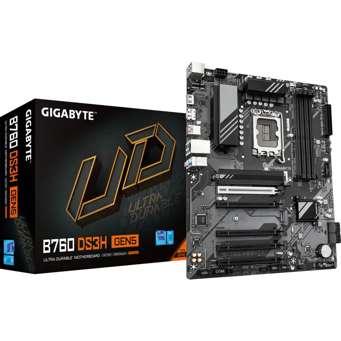 GIGABYTE B760 DS3H GEN5, motherboard - Socket 1700