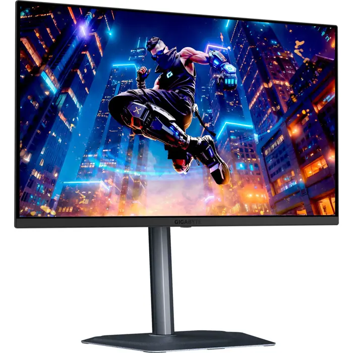 GigaByte MO27Q3 QD-OLED (68.6 cm (27 inches), black, QHD, HDMI, DP, USB-C, USB hub, KVM, 360Hz panel)