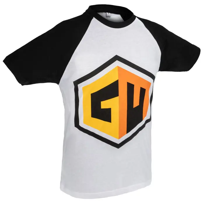 Global Masters T-Shirt GM Logo - white (L)-GM-M-BY007A-L