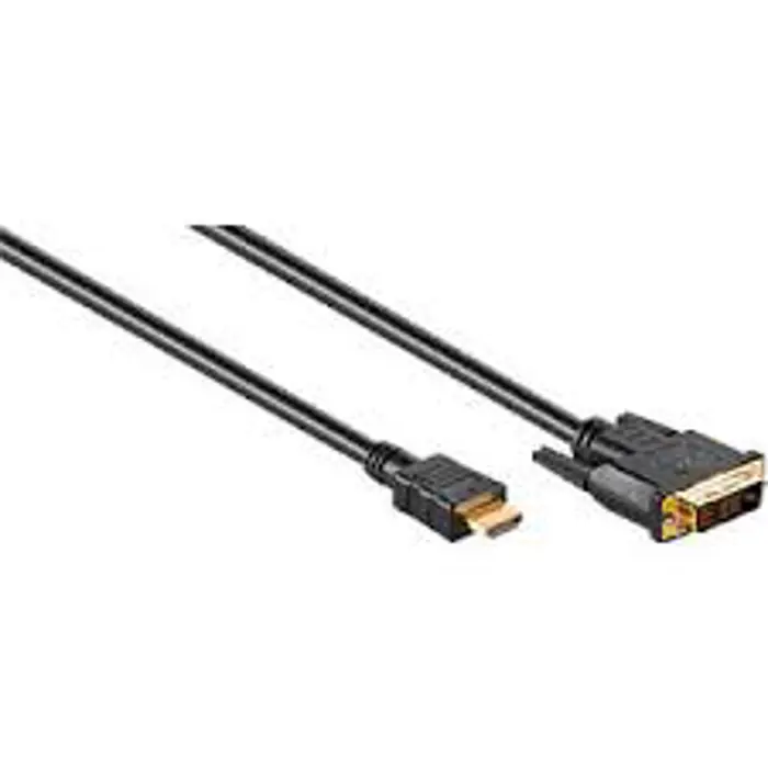 goobay DVI-D St> HDMI St black 2m