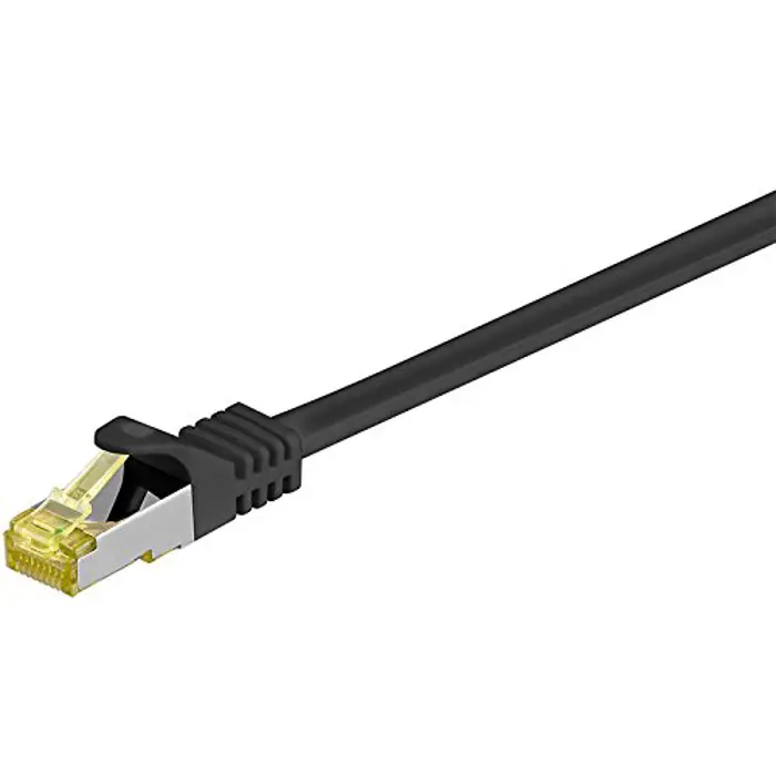 goobay Patch cable SFTP m.Cat7 black 7,50m - LSZH