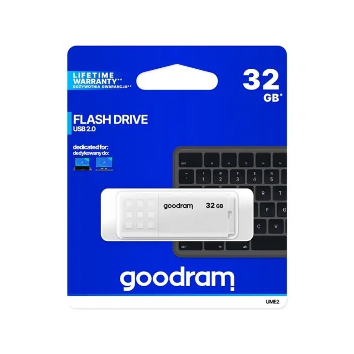 Goodram USB flash drive UME2 32GB USB Type-A 2.0 White