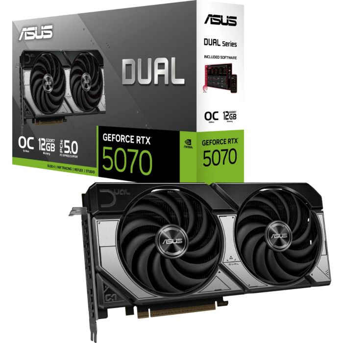 Grafička kartica ASUS Dual GeForce RTX 5070, 12GB GDDR7, PCI-E 5.0