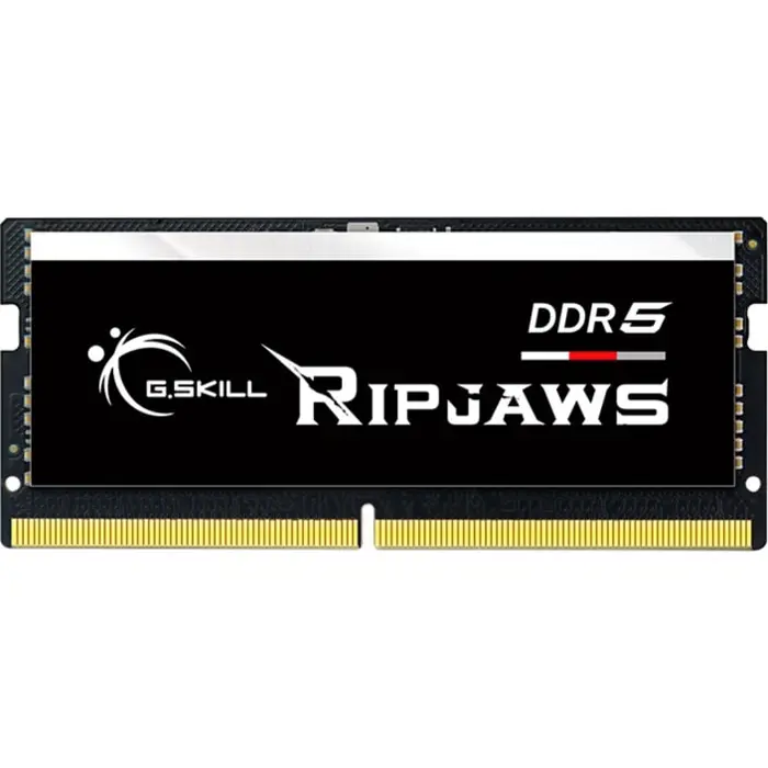 G.Skill DDR5 - 32GB - 5600 - CL - 46 (1x 32 GB) , Single (black, F5-5600S4645A32GX1-RS, Ripjaws , INTEL XMP)