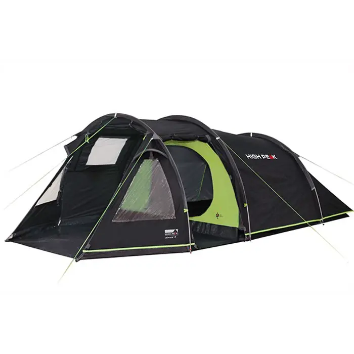 High Peak Atmos 3 Dome tent 3 person(s) Black, Green