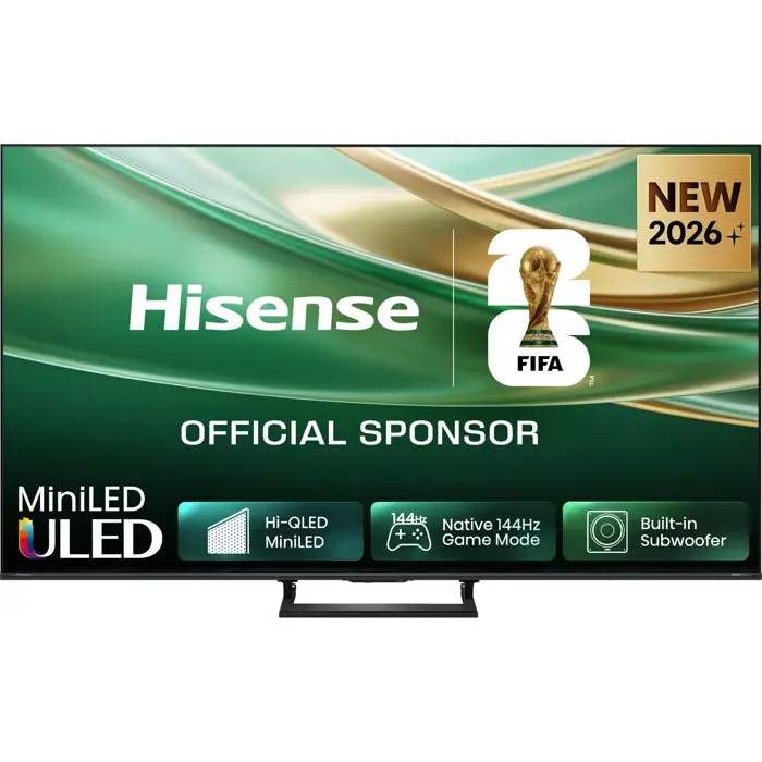 Hisense ULED 75E8S MiniLED (189 cm (75 inches), black/dark gray, UltraHD/4K, triple tuner, subwoofer, 144Hz panel)